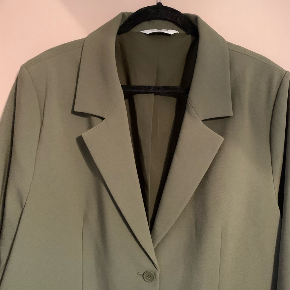Smash + Tess Sage Green Blazer, oversized , XL, Scandi Girl - Picture 4 of 10